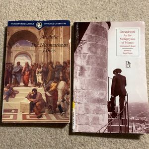 Ethics/philosophy textbooks